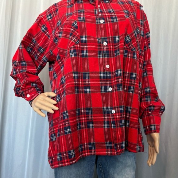 THE KEY CLUB Women’s Flannel Shirt (Size L) - Picture 3 of 13